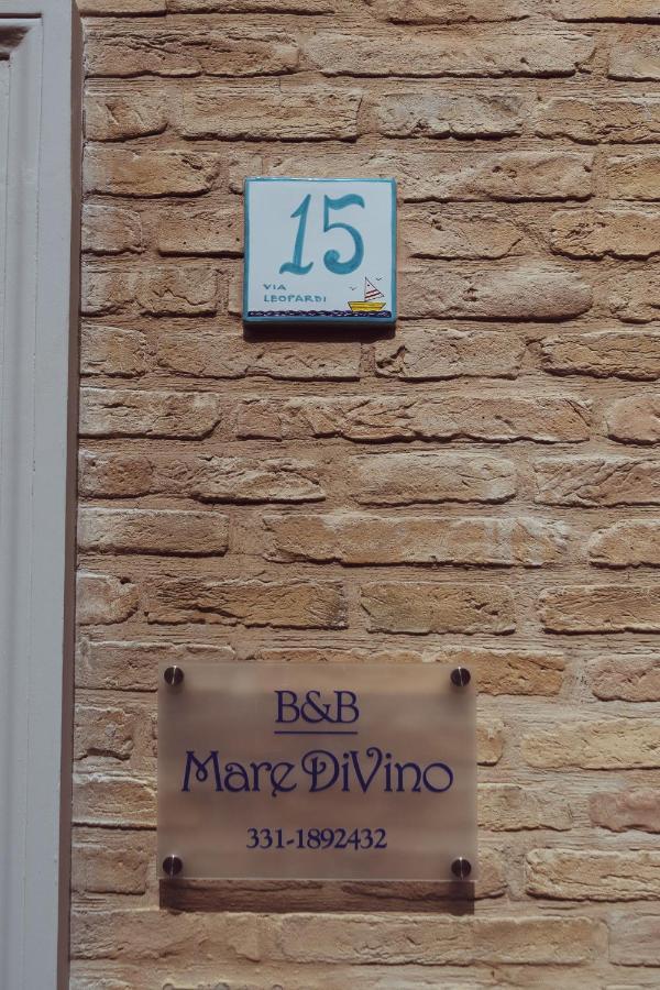 Mare Divino Acomodação com café da manhã Porto Recanati Exterior foto